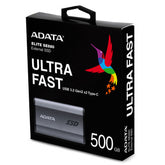 Unidad Ssd Ext Adata Se880 500gb Usb-C 3.2 Gris (Aeli-Se880-500gcgy)